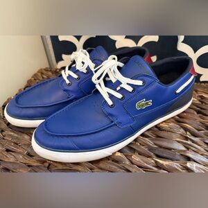 Lacoste Men’s Blue Loafer Shoes 11.5